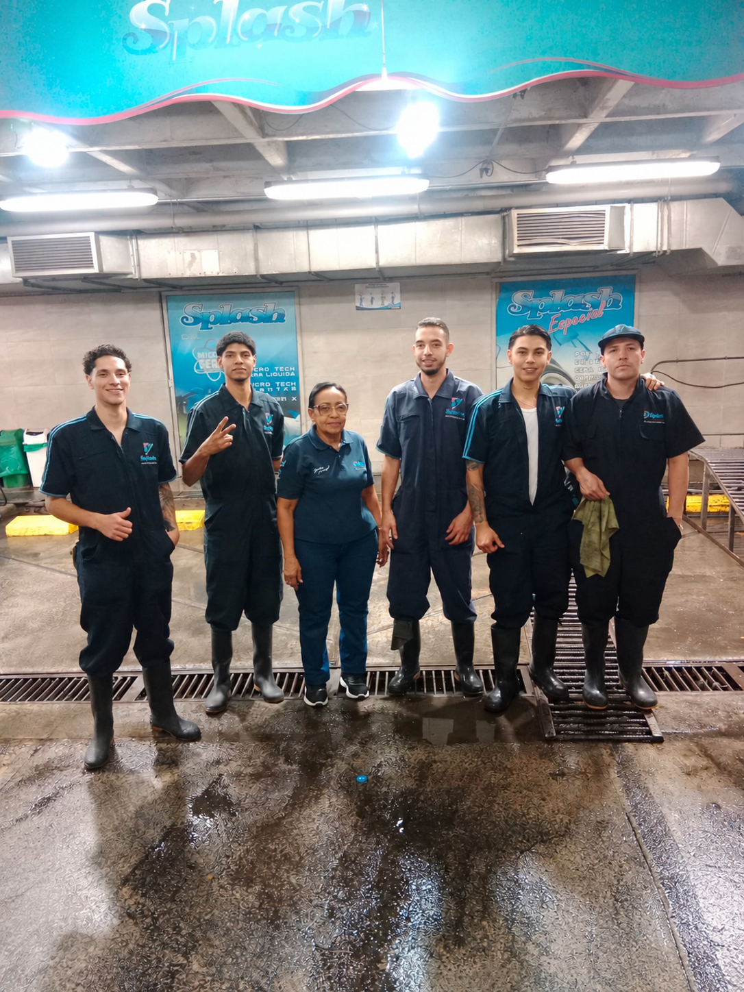 Equipo de Splash Autolavado Zona Dos